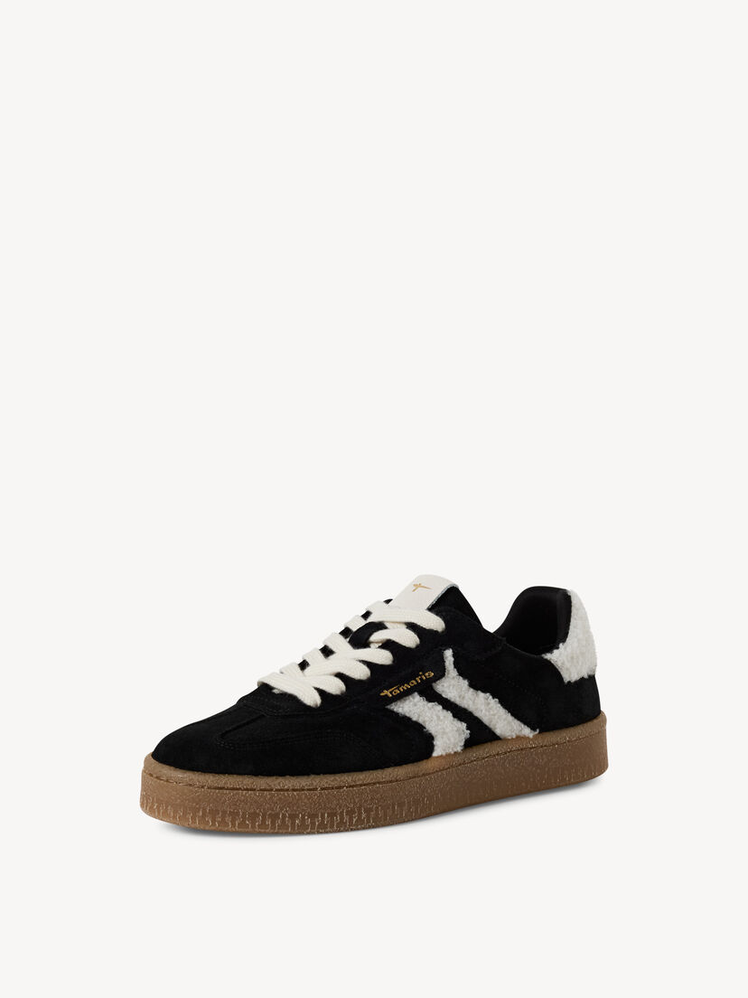 Leren Sneaker - zwart