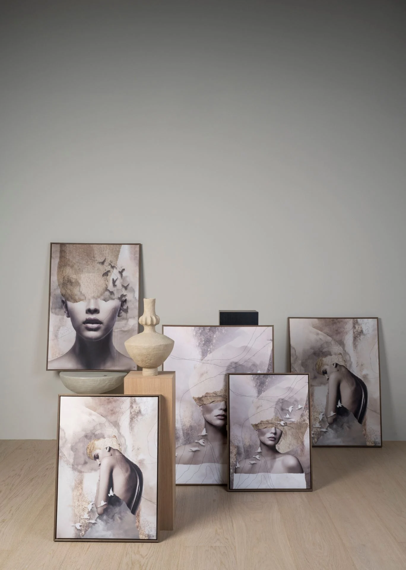 Bilde brun - 50x70 cm