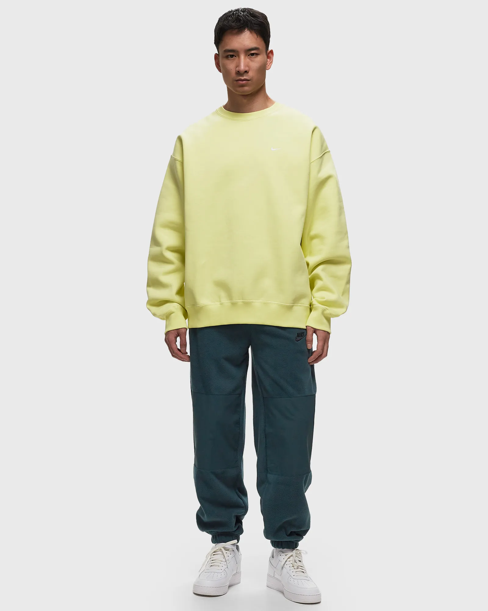 Calça de lã polar masculina Nike Club Fleece+
