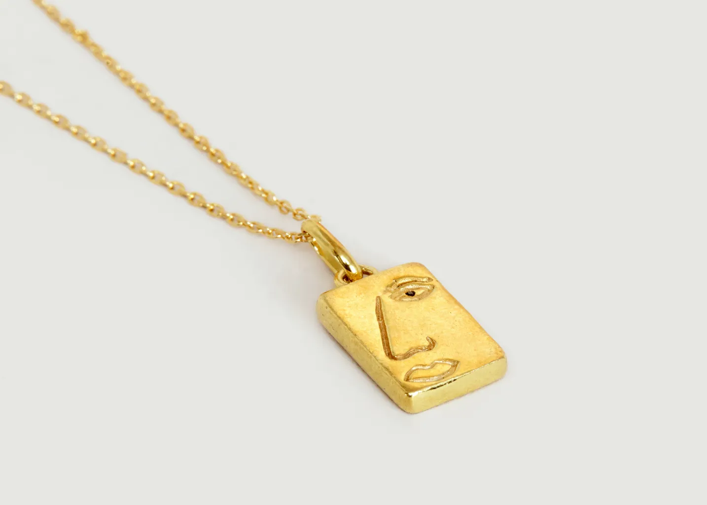 Collier Chaîne Et Pendentif Elvire Monsieur