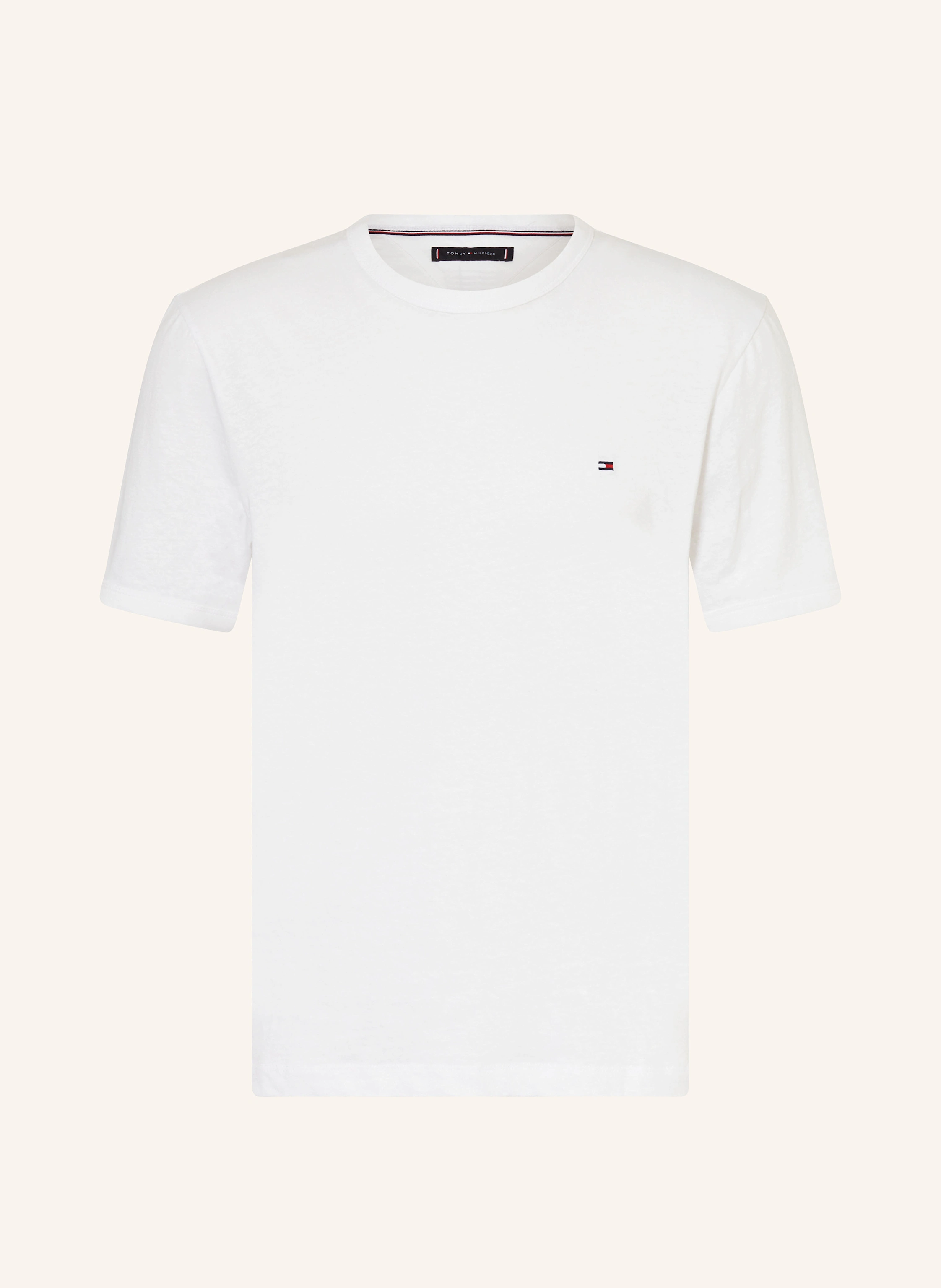TOMMY HILFIGER T-Shirt mit Leinen