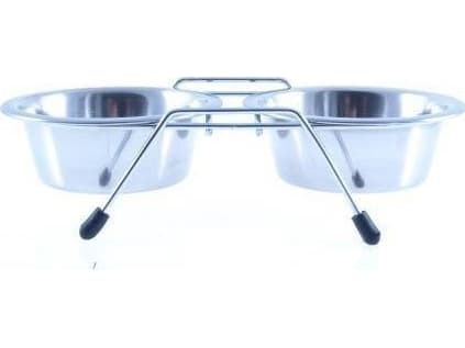 LUPI PETS Lupi Pets Bowl Set on a Frame 13cm 2x0.47