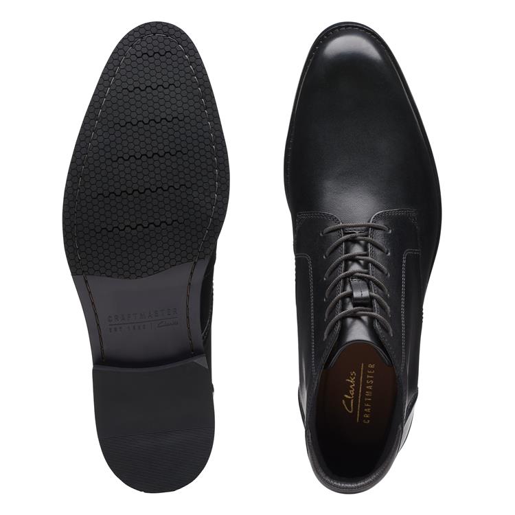 Clarks CRAFTARLO HI black leather