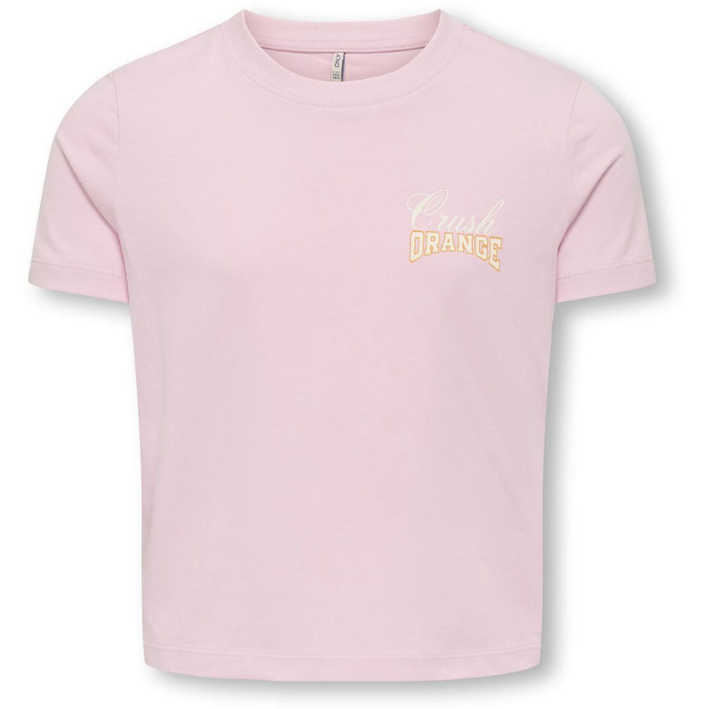 Køb kids ONLY Roseate Spoonbill Orange Kogannbel-Sun Life S/S Kort Tee Cs Jrs