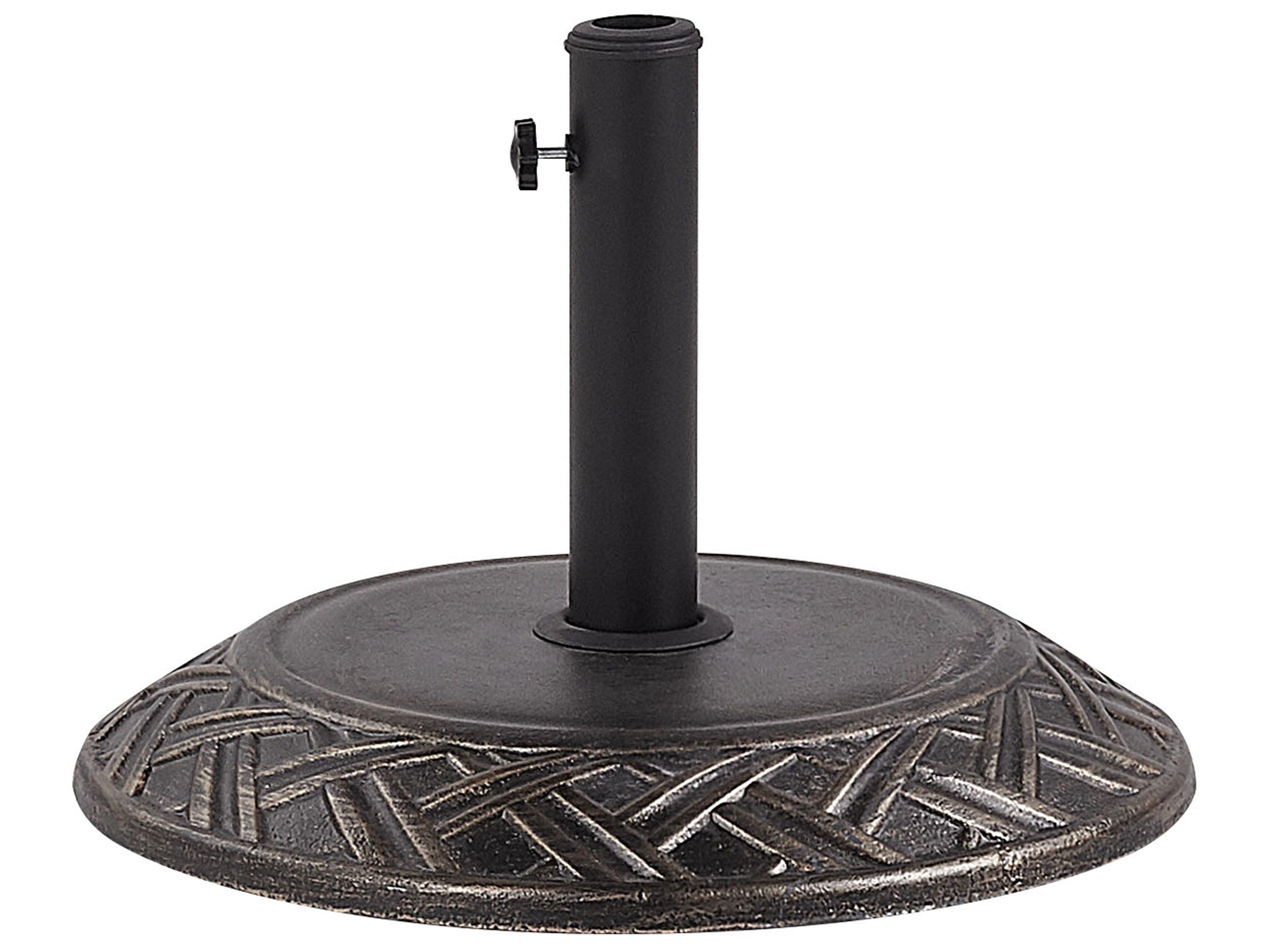 Parasolvoet CAPACI Bruin Rond 21 kg