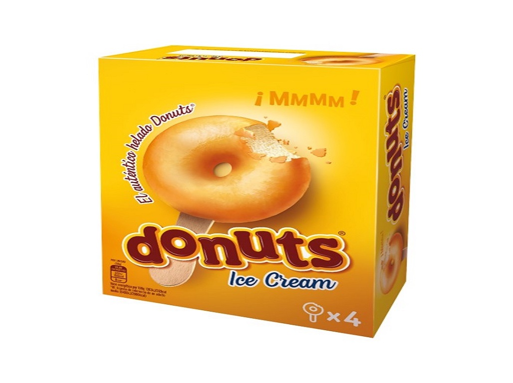 GELADO DONUTS 4X75ML