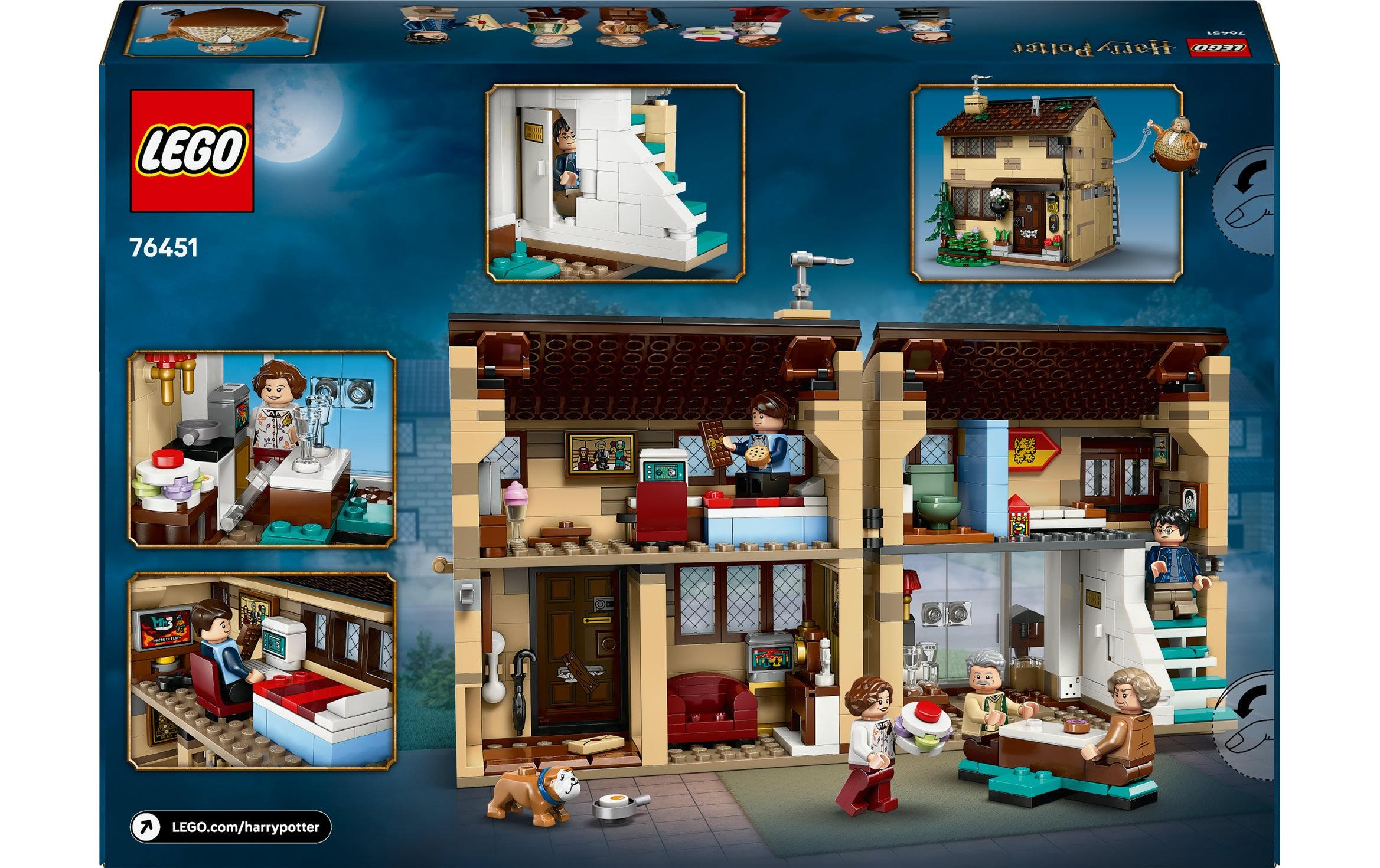 LEGO® Spielbausteine »Harry Potter Ligusterweg: Tante Magdas Besuch 76451«