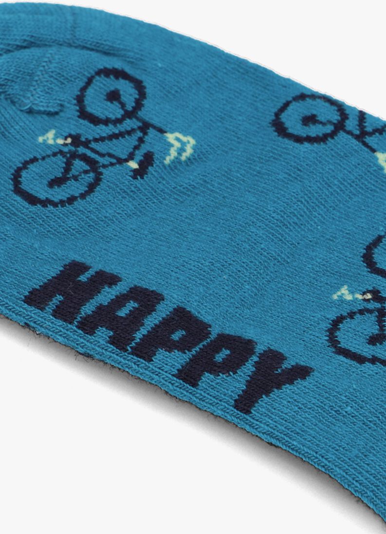 HAPPY SOCKS blauwe happy socks sokken bike