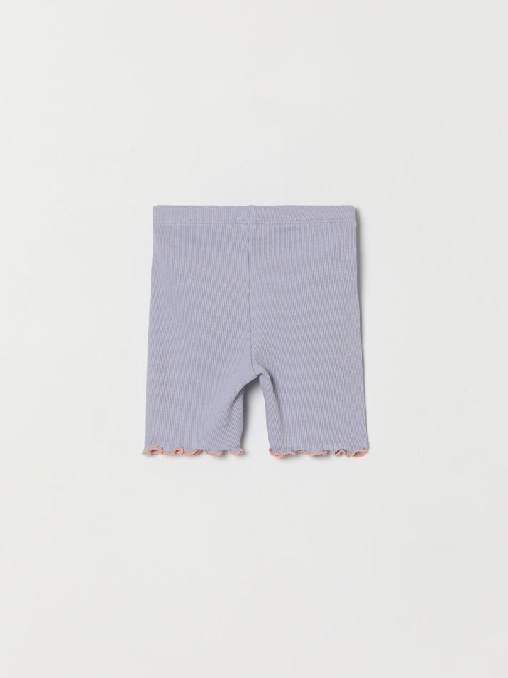 Conjunto de camiseta e calça legging para ciclismo - Roxo claro
