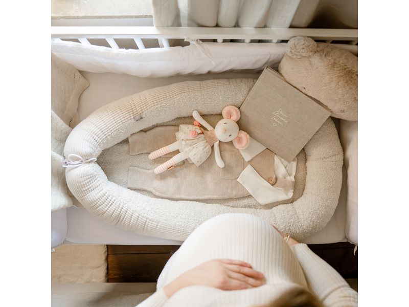 fehn Kuscheltier Bean Bag Maus Stofftier mit Granulat-Füllung zum Kuscheln, Spielen und Liebhaben