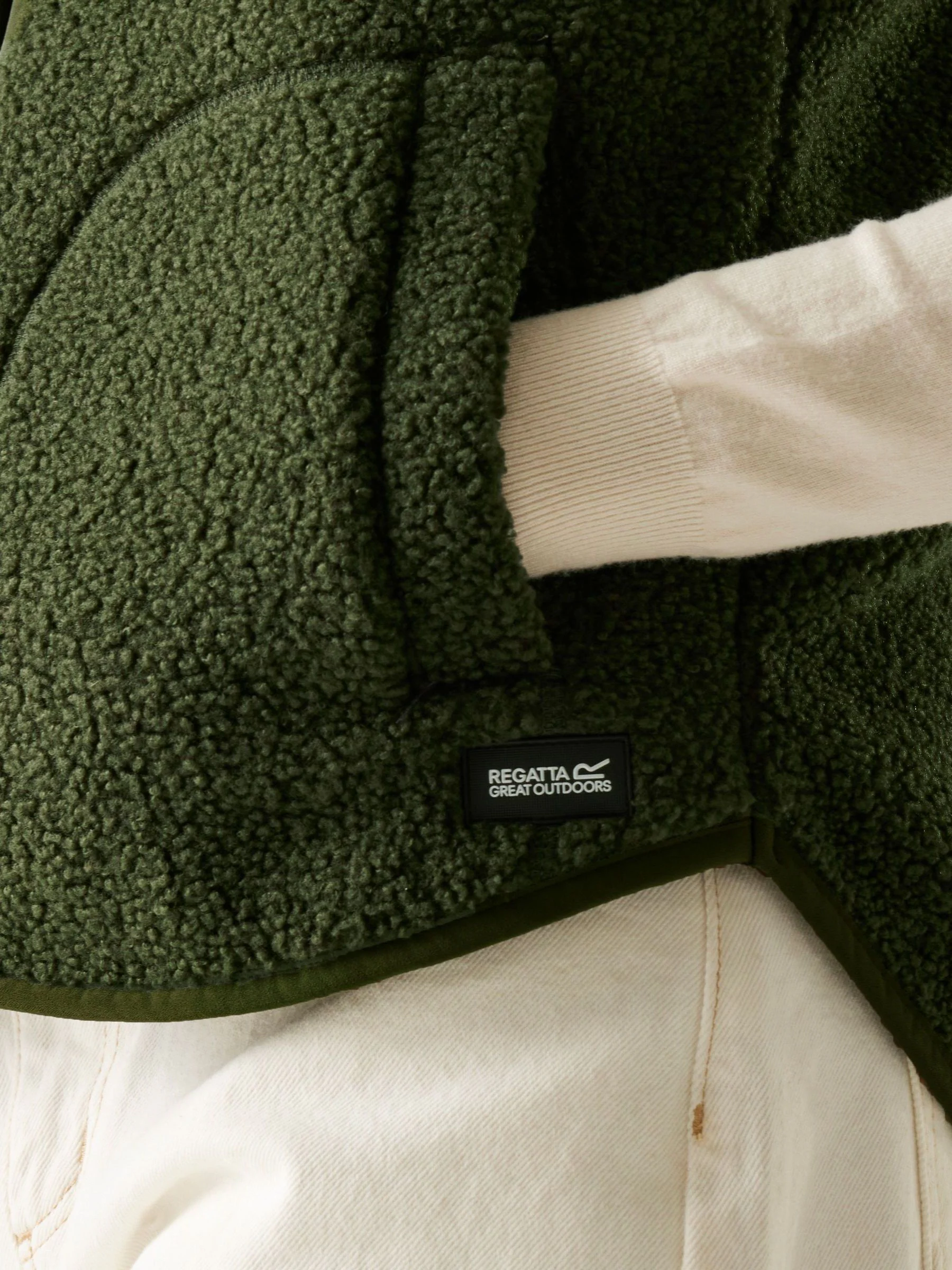 Groen - Regatta Frankie Borg Bodywarmer Fleece
