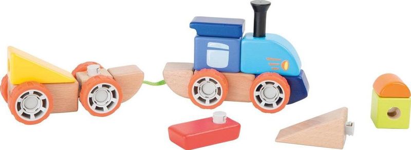 small foot - Railway Wooden Construction Set