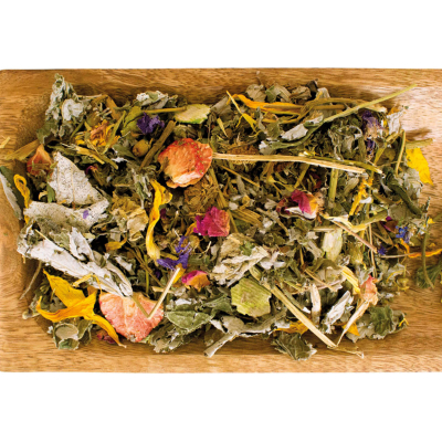 JR Leckerbissen für Nager & Zwergkaninchen Bauerngarten 150g