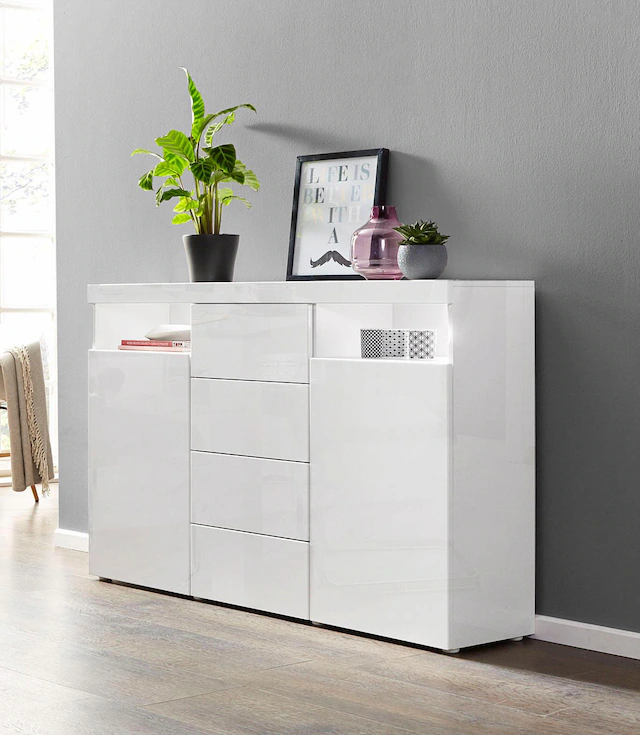 borchardt Möbel Highboard »Kapstadt« Breite 139 cm