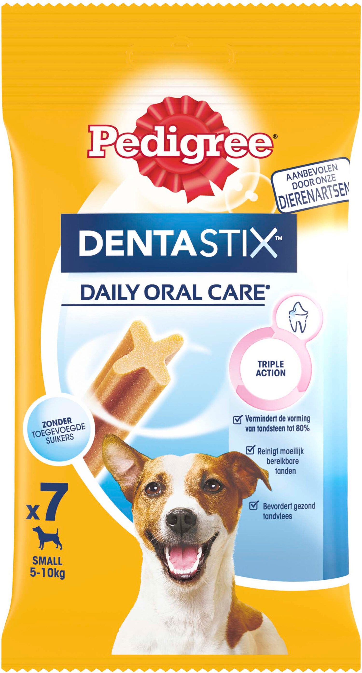 Pedigree Dentastix gebitsverzorgende snack mini 110 gram 7 stuks