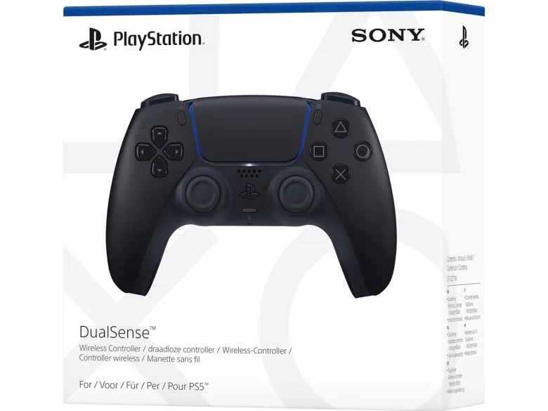 Sony | DualSense™ - Gamepad - trådløs - Bluetooth - for Sony PlayStation® 5 | Midnight Black