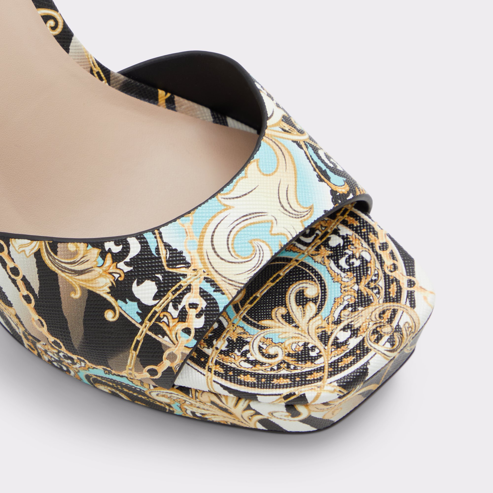Prisilla Black Multi Women Platforms & Mary Janes