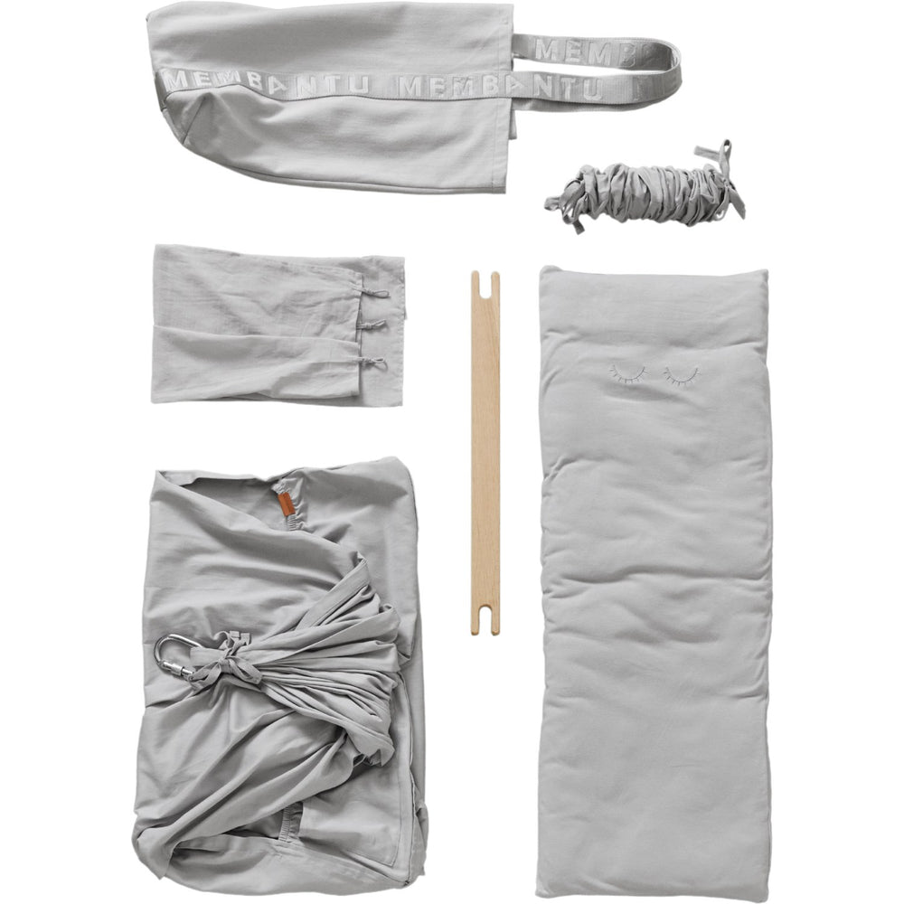 Køb MEMBANTU Grey Organic Baby Slyngevugge Premium