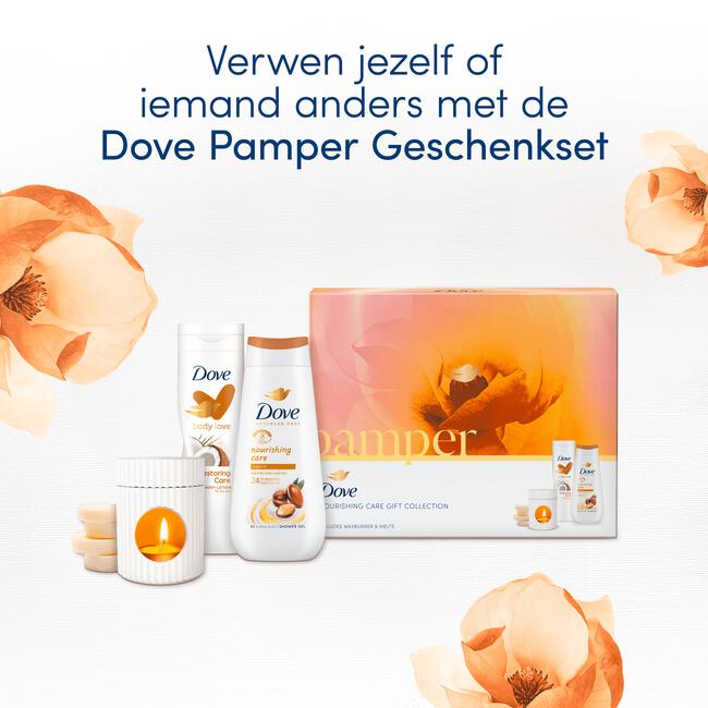 Dove Advanced Nourishing Care Giftset met Wax Burner Geschenkset