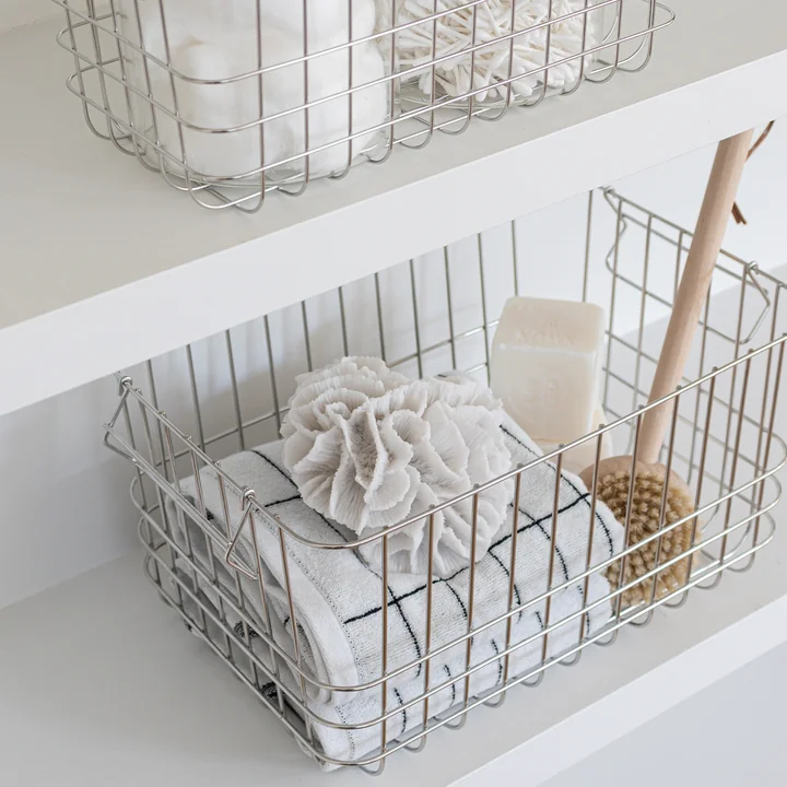 Mette Ditmer - Store-It Aufbewahrungskorb, S, chrom