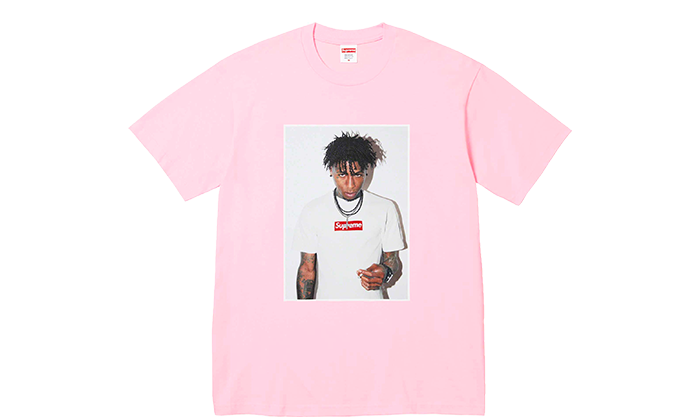 Supreme NBA Youngboy Tee Light Pink (FW23)