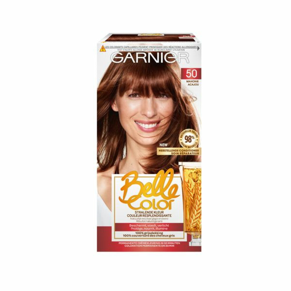 Garnier Belle Color Permanente Crèmekleuring 50 Mahonie
