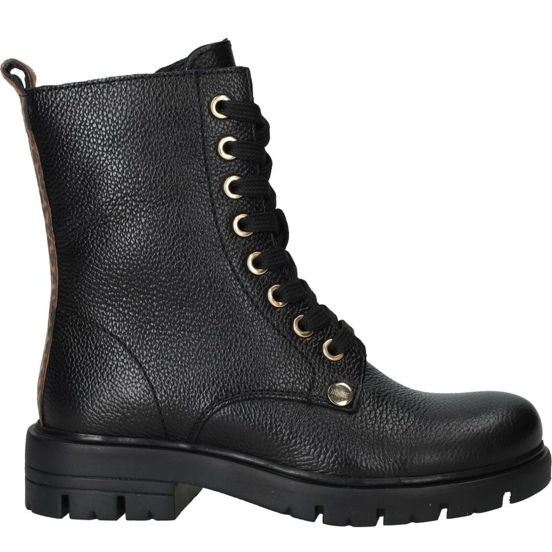 IK-KE Veterboots Zwart Meisjes