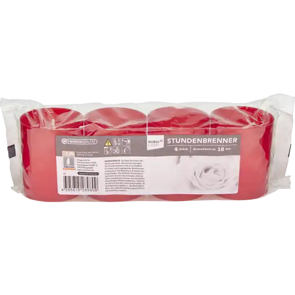 4 Stundenbrenner Nr. 40 rot