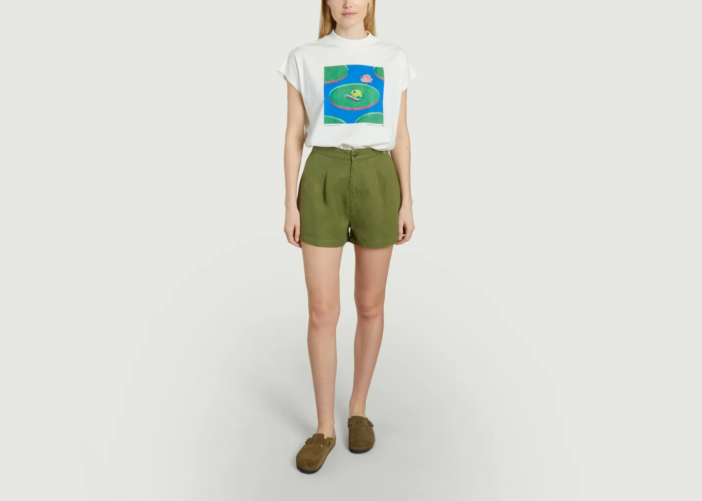 T-shirt Frog Volta Thinking Mu