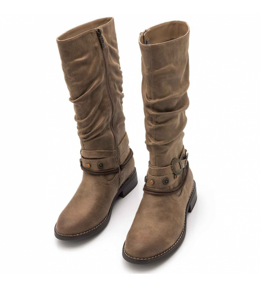 Mustang Botas Persea taupe