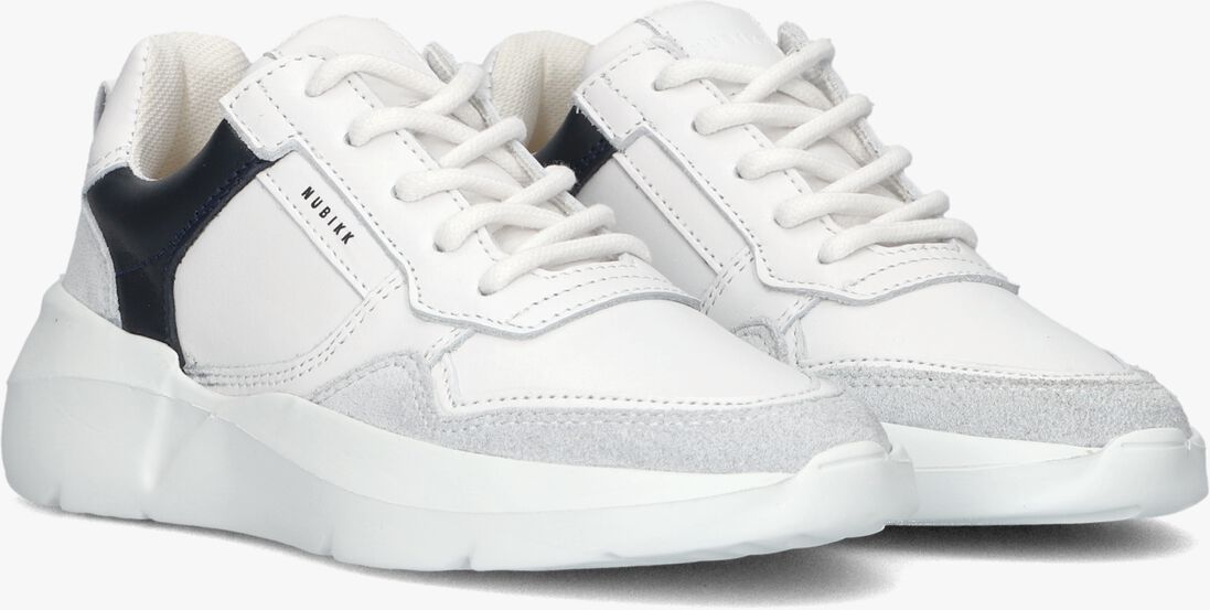 NUBIKK witte nubikk lage sneakers roque road wave g