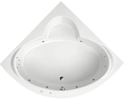 Whirlpool OTTOFOND Pamir 151 x 151 cm glanzend wit 57110