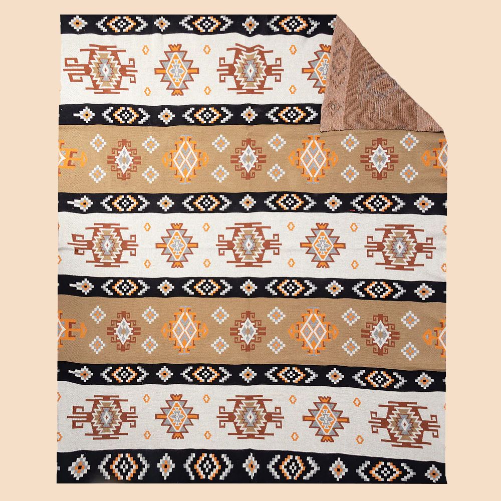 Myra Bag Trisomy Trail Aztec Throw