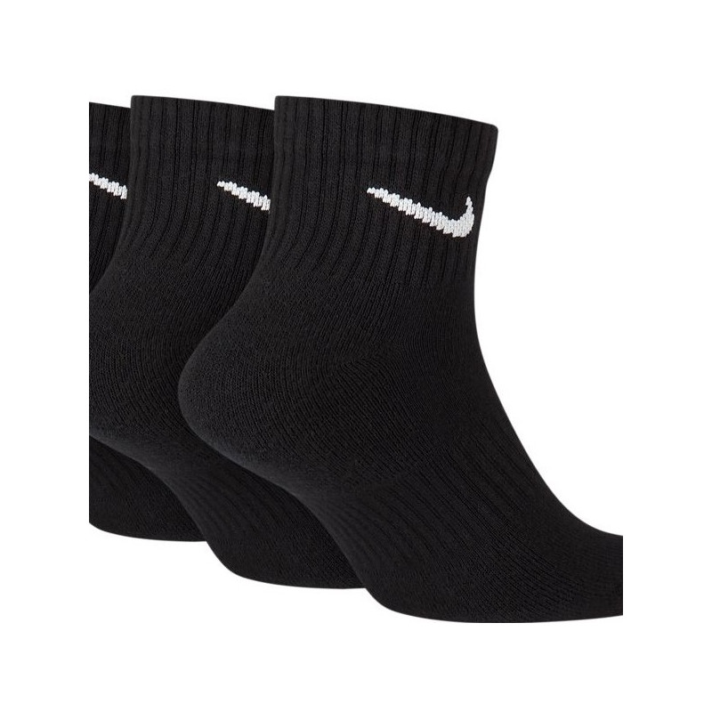 Chaussettes Nike x3 Everyday Mid Cushion (noir)