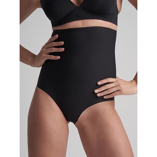 Bye Bra Sculpting High Waist Brief, Black, M