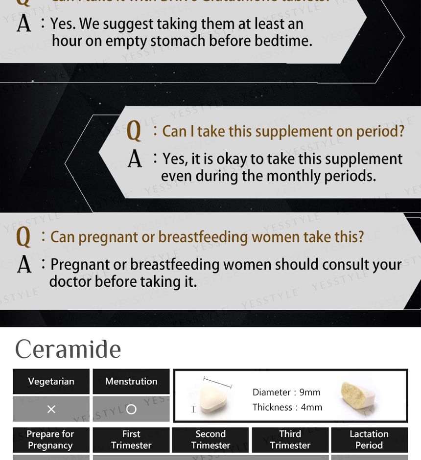 BHK's - Age Reverser Ceramide Tabletten