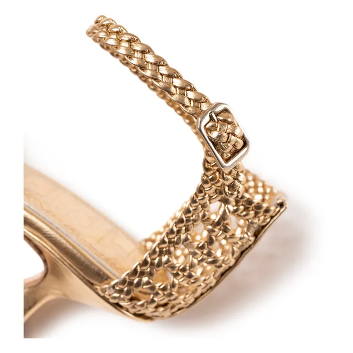 Souliers Martinez Sandales Veronica | Doré