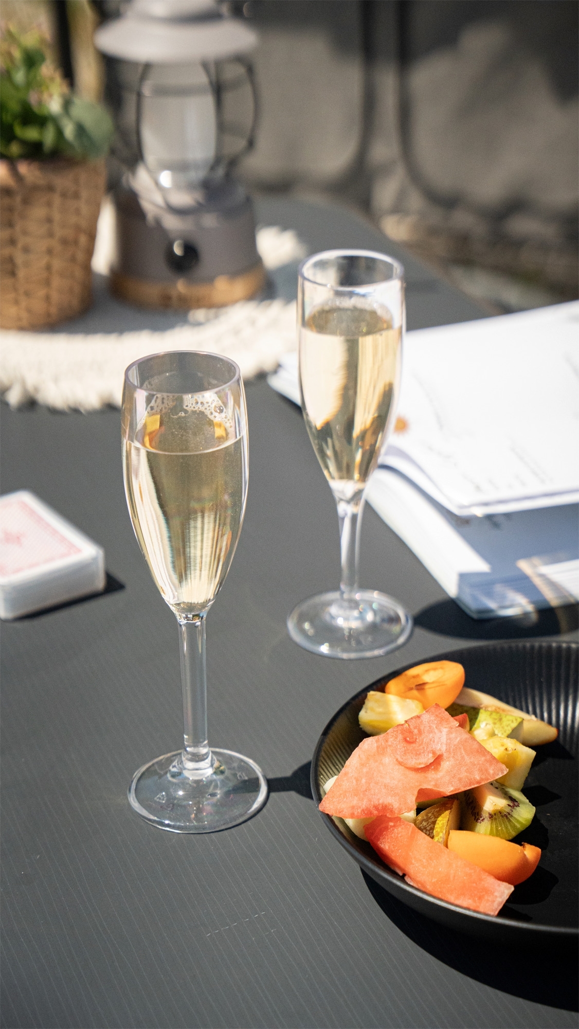 Berger Acryl Champagnerglas-Set 2-tlg. 150 ml