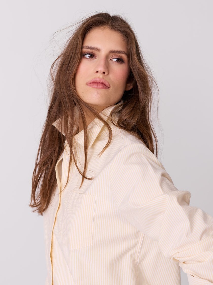 Caro stripet skjorte Italian Straw