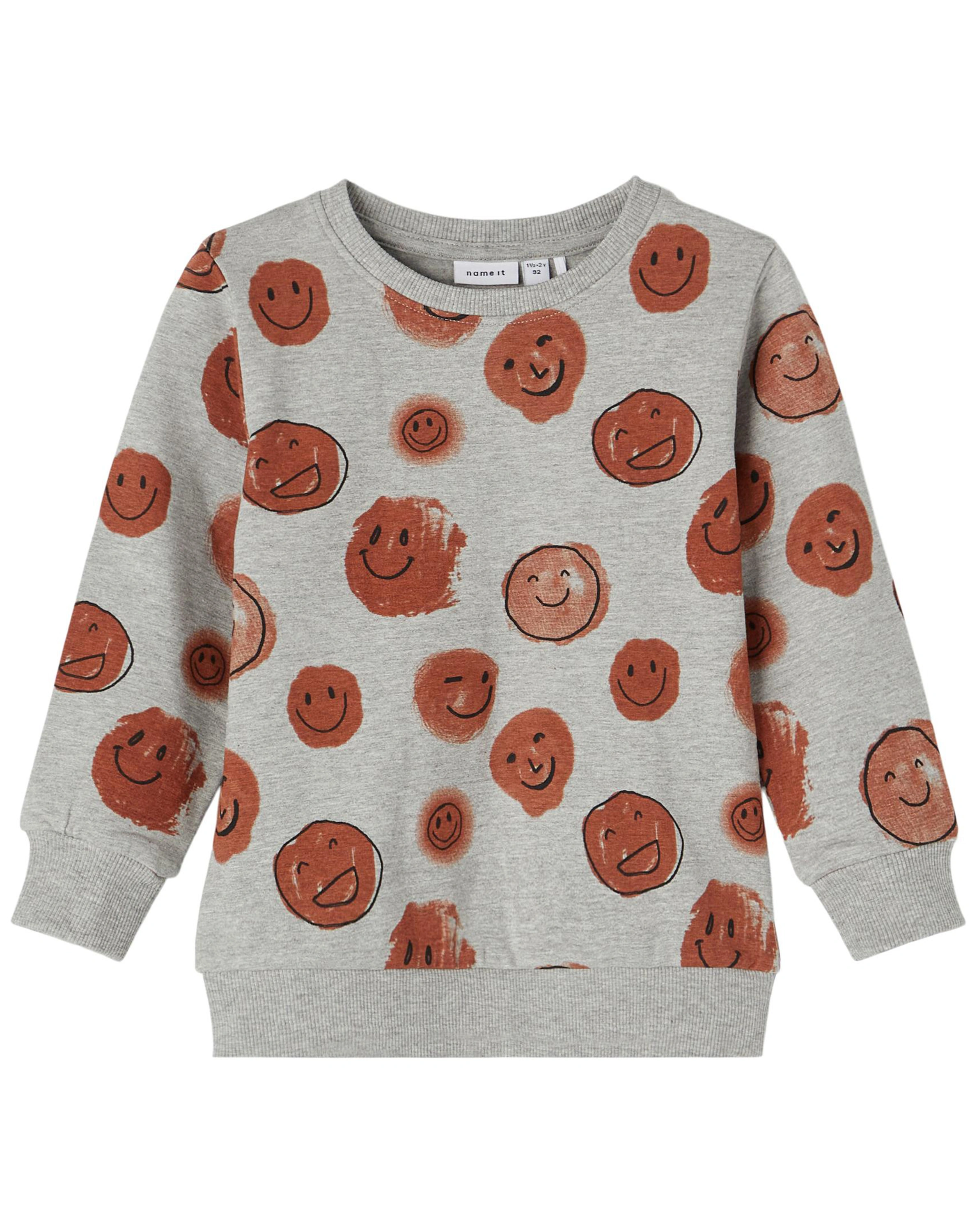 Sweatshirt NMMTAIS in grey melange