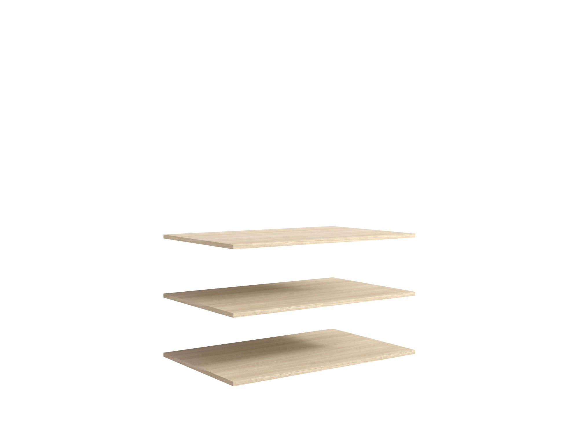 Home affaire Einlegeboden »TRENTO Regalböden im 3er Set, für mehr Stauraum und Ordnung« Set, Masse je Stück B/T/H: 87/55/1,6 cm, 3 Stk. tlg. FSC-zertifizierter Holzwerkstoff, passend zum Schrank TRENTO