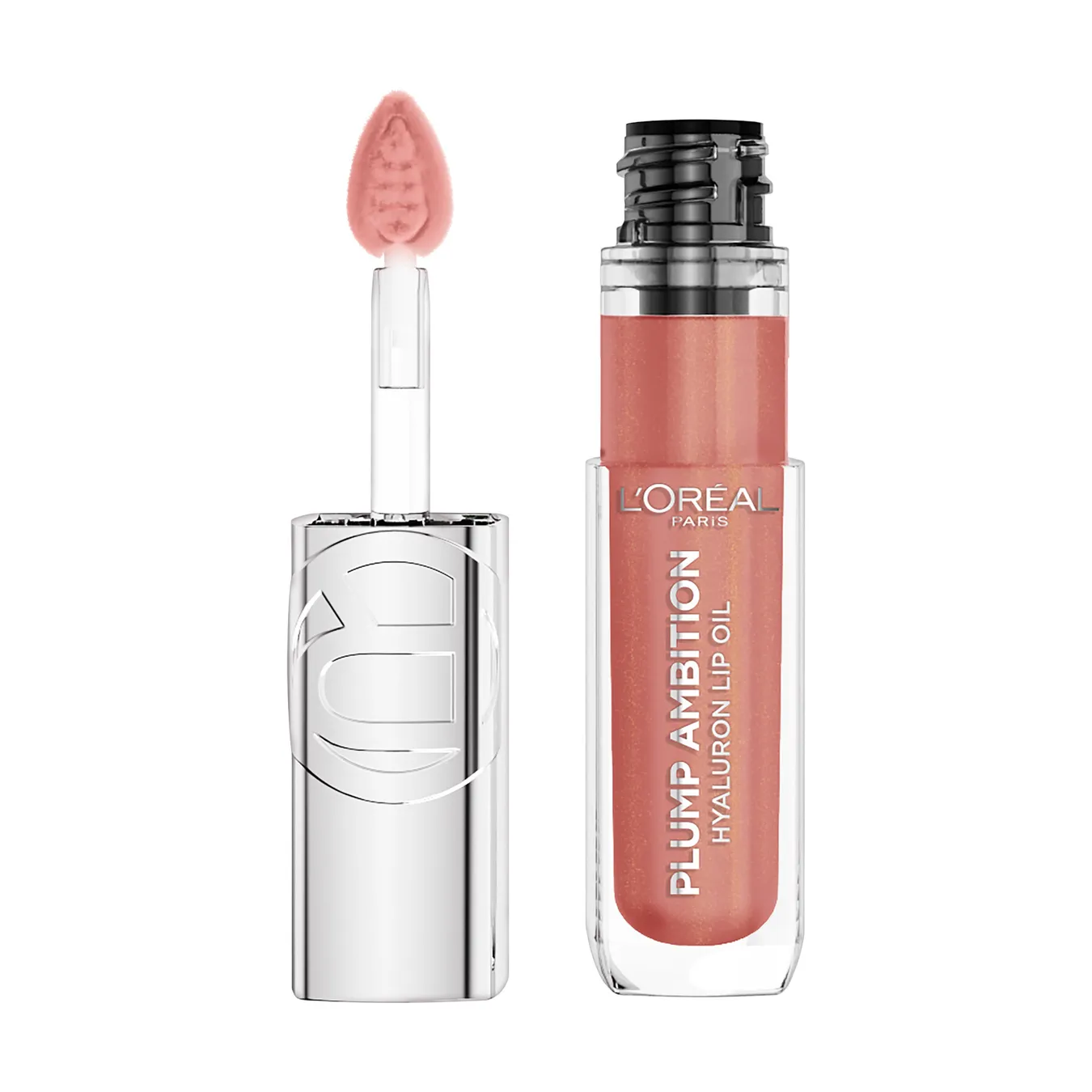 L'ORÉAL PARIS Plump Ambition Hyaluron Lip Oil101 Cristal Clear