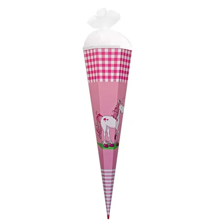 Roth Schultüte Einhorn Lilly, 85cm, 6-eckig