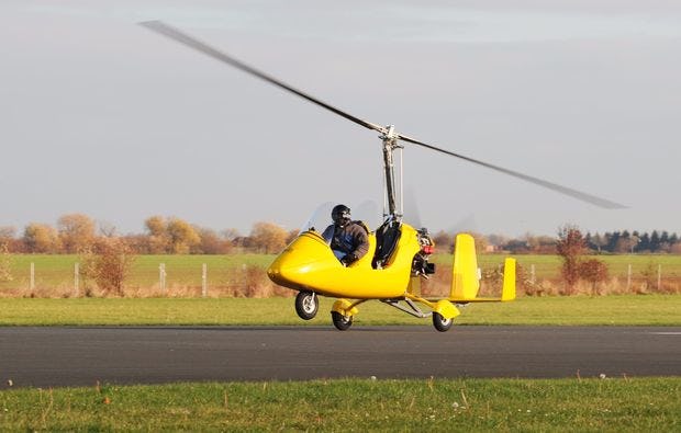 Tragschrauber-Rundflug ab Weiden in der Oberpfalz als Geschenk