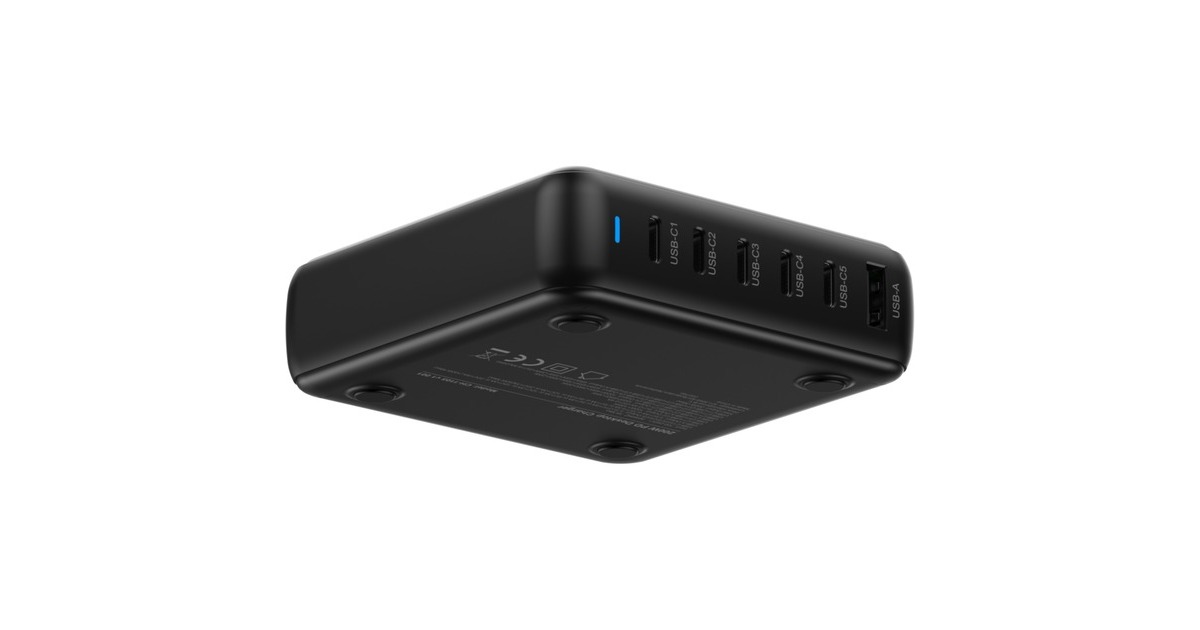 Sitecom200W GaN Power Delivery Desk Charger  (Zwart)
