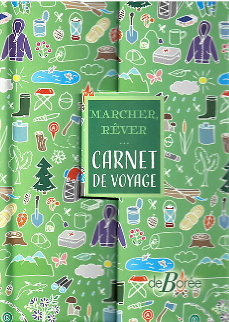 CARNET DE VOYAGE MARCHER REVER