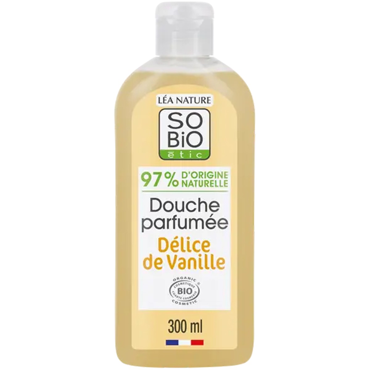 Gel douche bio - Vanille - Corps - 300 ml