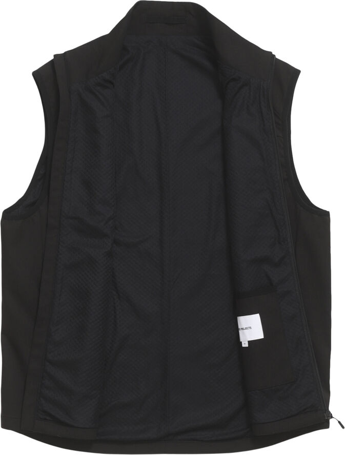 Norse Projects Birkholm Solotex Twill Vest Black