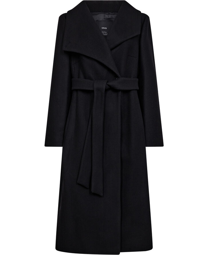 MANGO COAT. -- SIRENITA Black
