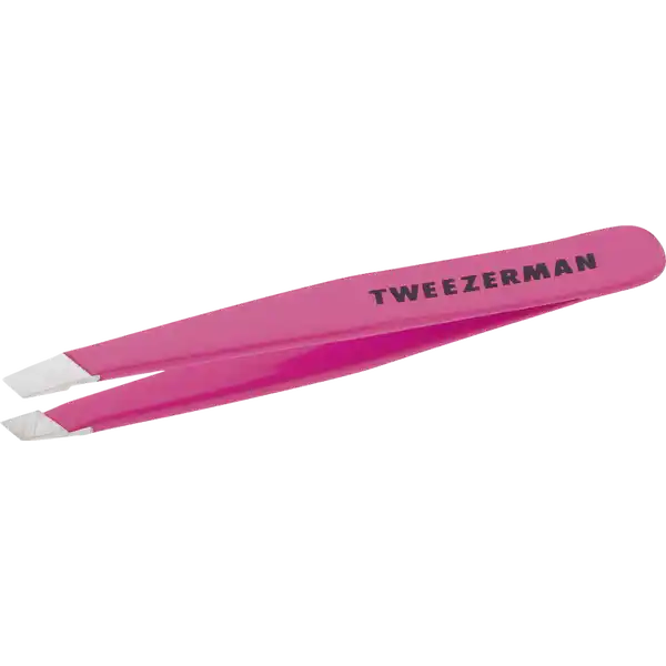 Mini Slant Tweezer - Schräge Mini Pinzette, Neon Pink